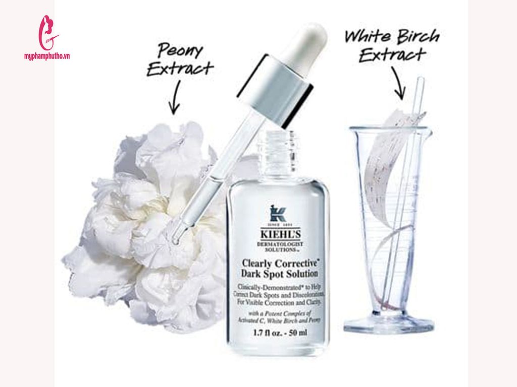 thành phần Tinh chất trị thâm nám Kiehl’s Clearly Corrective Dark Spot Solution