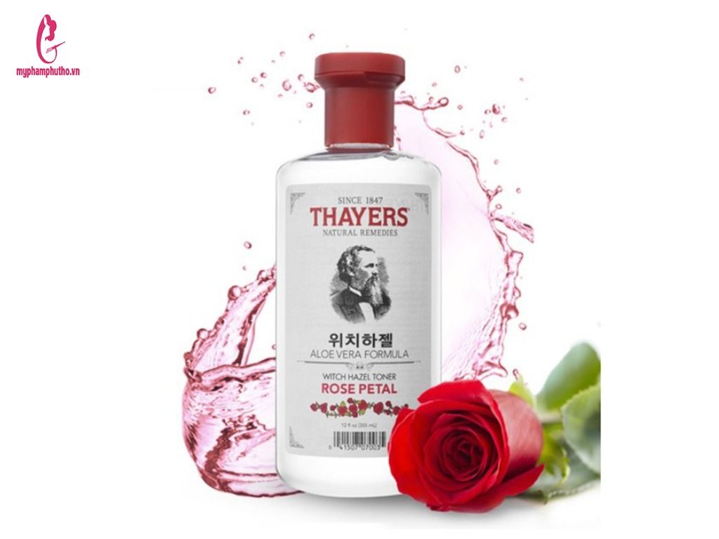 Nước Hoa Hồng Thayers Rose Petal Witch Hazel