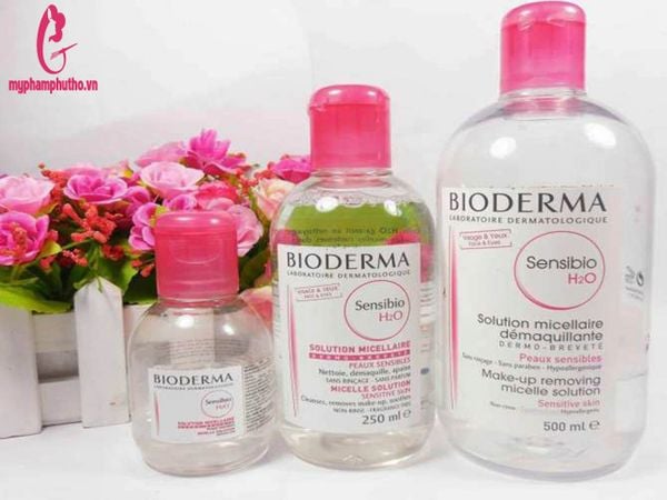 Nước tẩy trang Bioderma Màu Hồng