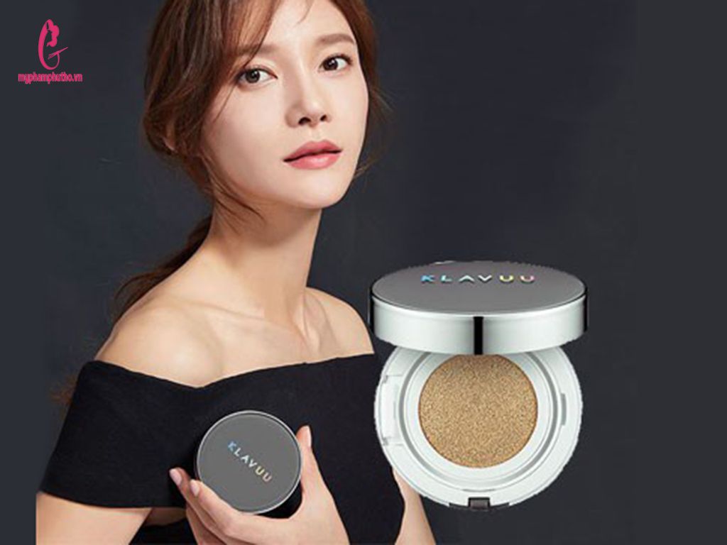 Phấn Nước Klavuu Urban Pearlsation Xám Da Dầu