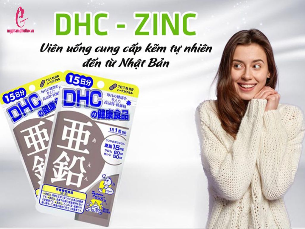 Review Viên uống DHC Kẽm Nhật Bản