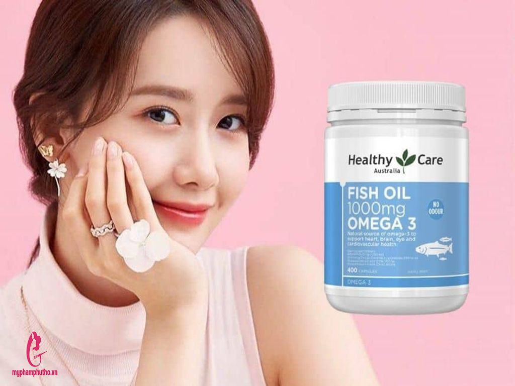 Review Viên uống Omega 3 Fish Oil 1000mg Healthy Care 400 viên