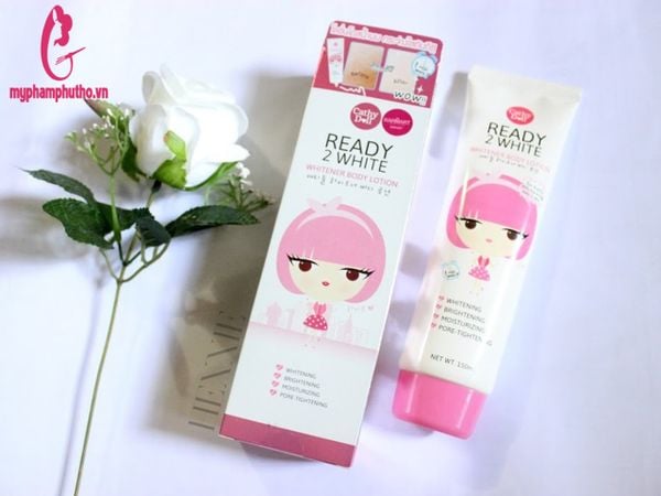 Sữa dưỡng thể trắng da Ready 2 White Whitener Body Lotion Cathy Doll