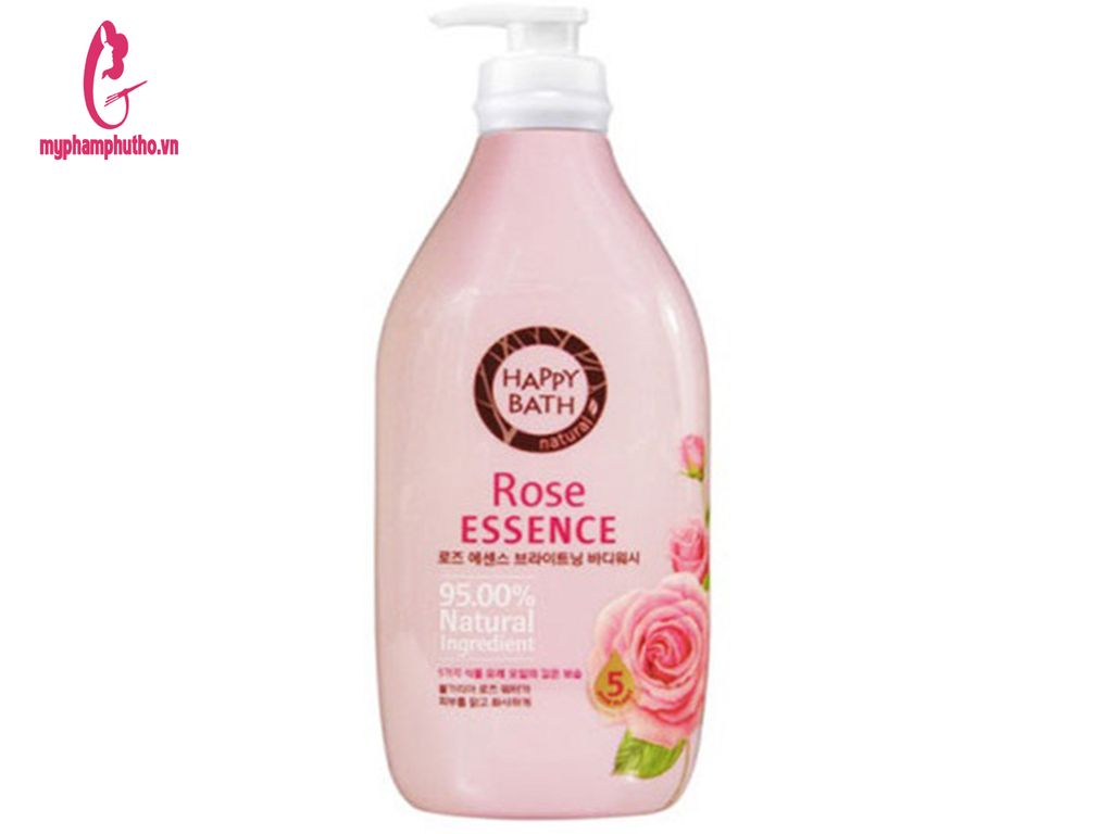 Sữa Tắm Cao Cấp Happy Bath Rose Essence – Hoa Hồng