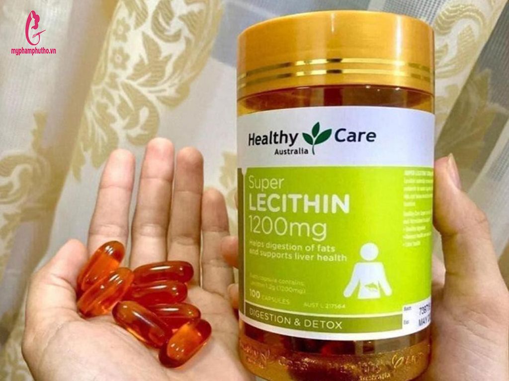 thành phần Mầm Đậu Nành Úc Healthy Care Super Lecithin