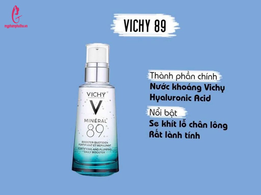 Thành phần Tinh Chất Dưỡng ẩm Vichy Mineral 89