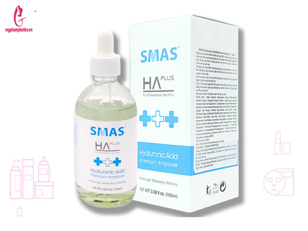 Tinh chất dưỡng ẩm SMAS Hyaluronic acid 100ml