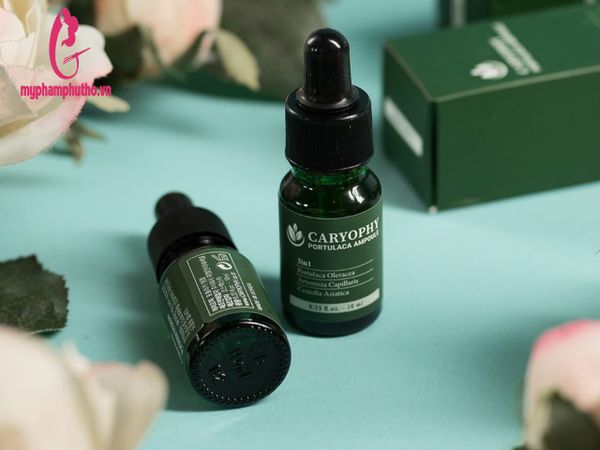 Tinh Chất Serum Rau Má Trị Mụn Caryophy Portulaca Ampoule