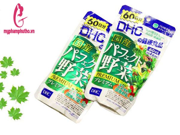 Viên Uống Bổ Sung 32 Loại Rau Củ DHC Premium Nhật Bản