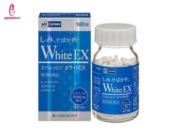 Viên uống trắng da trị nám White Ex Nhật Bản
