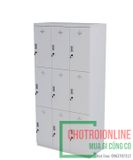 Tủ khóa locker 9 ngăn 3 tầng