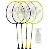 Bộ cầu lông Carlton gồm 4 vợt và 3 quả cầu