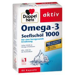 TPCN Bổ tim Omega- 3 seefischol 1000mg (80v) Doppelherz