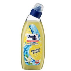 Dung dịch tẩy rửa bồn cầu, nhà vệ sinh Denkmit WC-Reiniger Zitrone, 750 ml, hương chanh