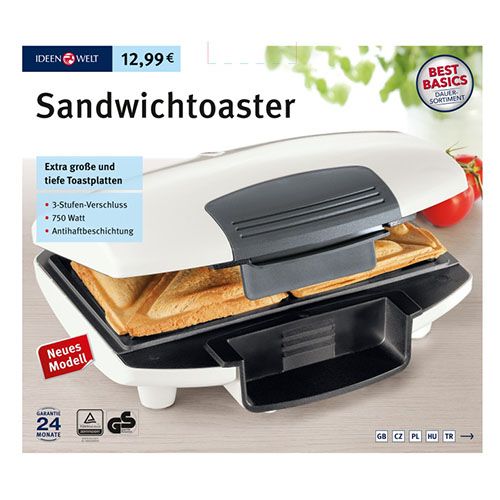 Kẹp nướng sandwich IdeenWelt (Đức) – Shophangvip.com - Hàng xách tay Đức
