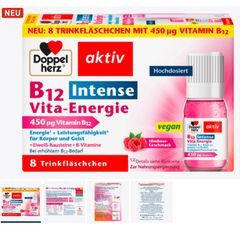 VITAMIN B12 VITA ENERGIE CỦA DOPPEL HERZ (Dạng nước) PHỤC HỒI NĂNG LƯỢNG VÀ SỨC KHỎE