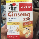 Thuốc bổ nhân sâm Doppelherz Ginseng 200+ B Vitamin + Zink
