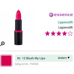 Son Essensial Long last lipstick màu 12 Blush my lips