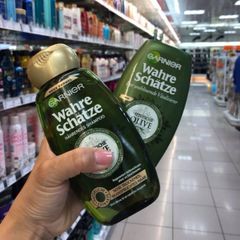 Bộ Gội Xả Garnier Wahre Olive Hương Olive Dành Cho Tóc Rất Khô Và Hư Tổn