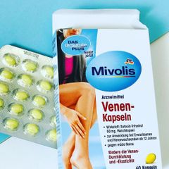 VENEN KAPSELN DAS GESUNDE PLUS MIVOLIS - VIÊN UỐNG CHO SUY GIÃN TĨNH MẠCH