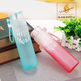 Chai thủy tinh Hello Master 450ml