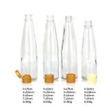 Chai thủy tinh đựng dầu mè, dầu ô liu trong suốt 105ml, 110ml, 210ml, 220ml, 360ml, 420ml, 475ml