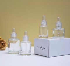 Mẫu 2022 Chai thủy tinh nhỏ giọt tinh dầu 5ml 10ml 15ml 20ml 50ml 60ml