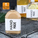 Chai thủy tinh xén vai 250ml nắp nhôm