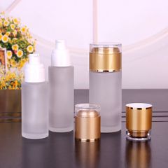 Chai thủy tinh kem dưỡng da với bơm 40ml - 60ml - 100ml