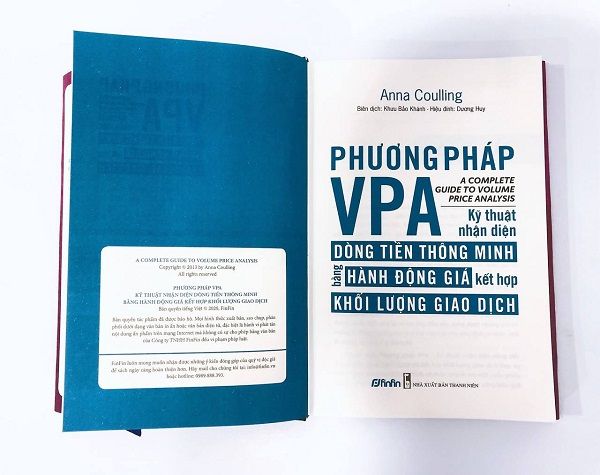 Bìa sách Phương pháp vpa kỹ thuật nhận diện dòng tiền thông minh bằng hành động giá kết hợp khối lượng giao dịch 1