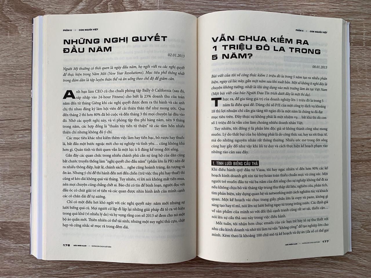Góc nhìn Alan: Những bài chưa xuất bản