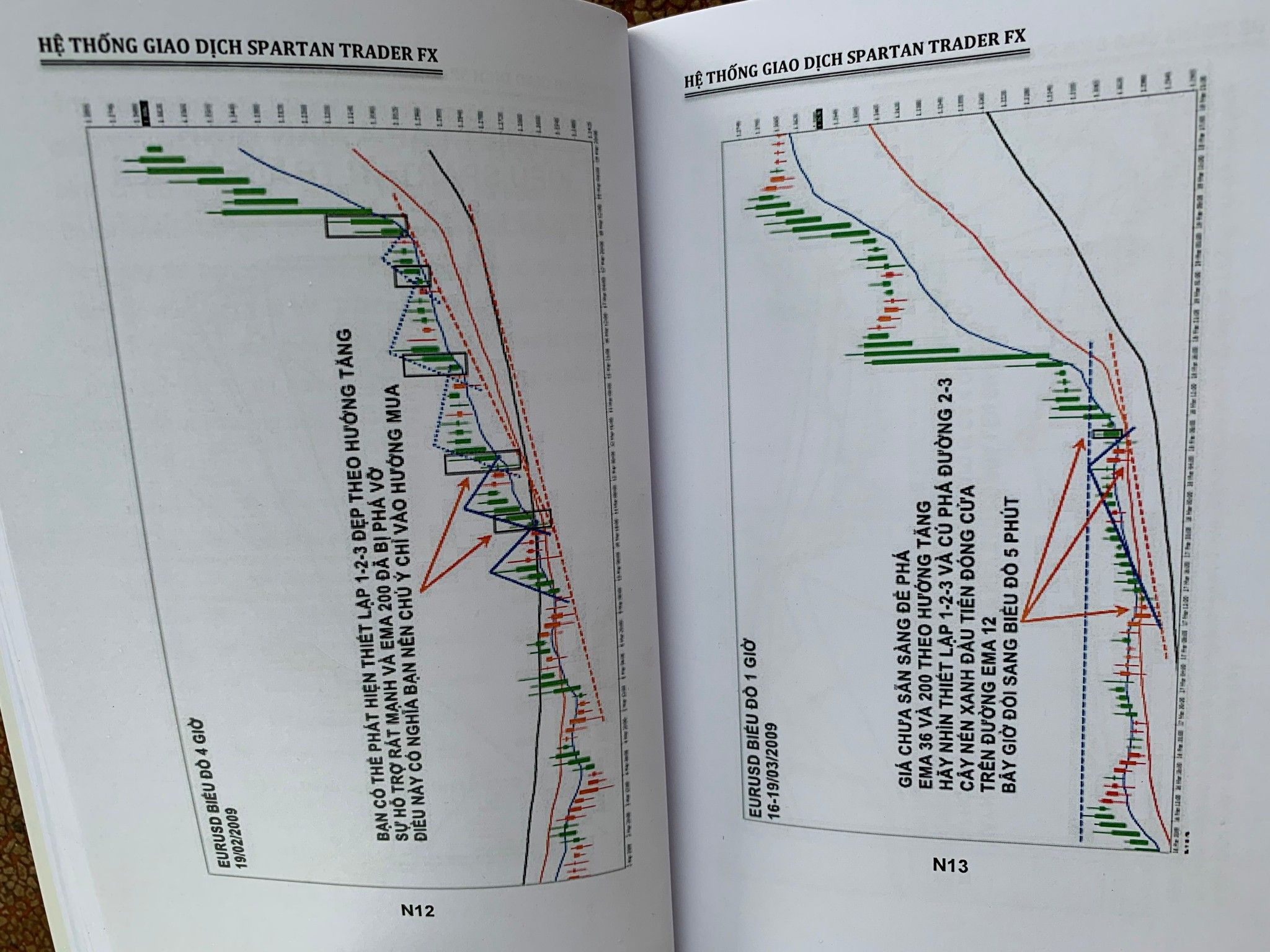  Hệ Thống Giao Dịch Spartan Trader FX Phương Pháp 123 (in màu) 