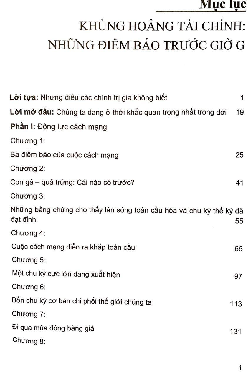 Khủng hoảng tài chính: Những điềm báo trước giờ G (Zero Hour )