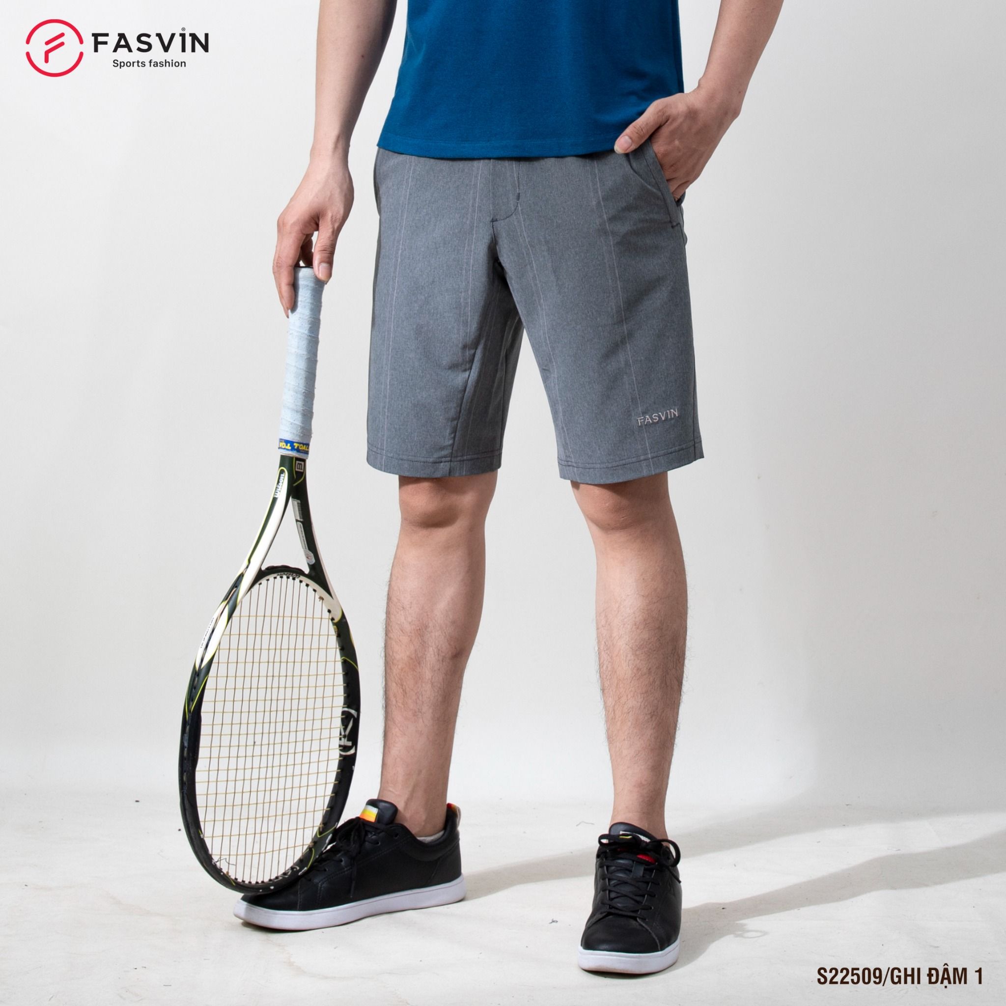 Quần short thể thao nam Fasvin chất liệu cao cấp mềm mịn thoải mái S22509