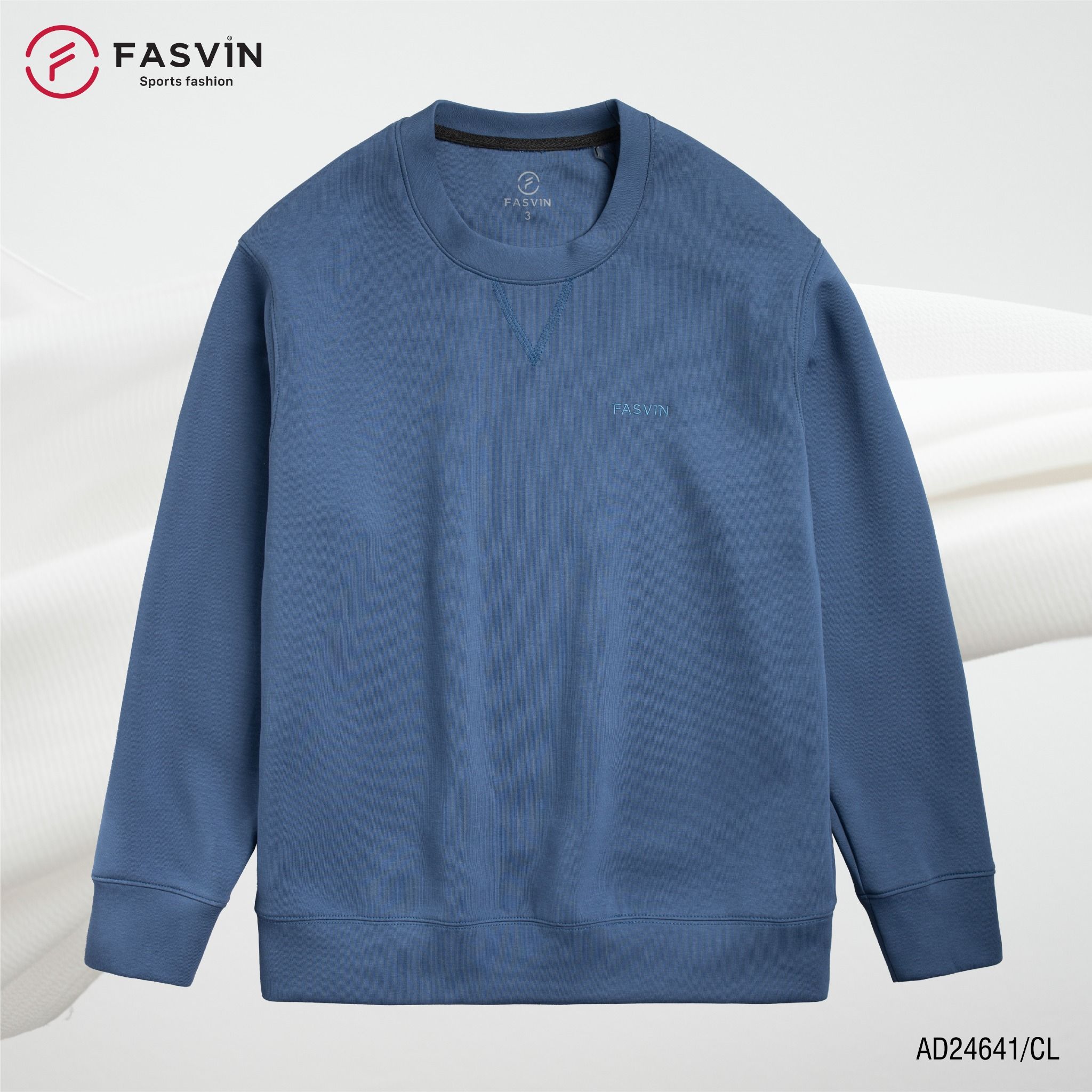 Áo Sweater Fasvin AD24641 chất nỉ thể thao vải nhẹ xốp mềm mại ấm áp