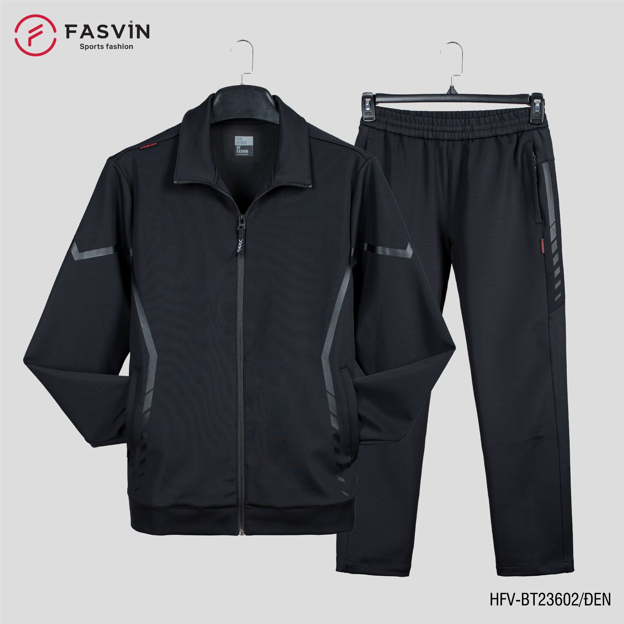 Bộ Quần Áo Thể Thao Nam Fasvin BT23602 Vải Thun 01 Lớp Cao Cấp Co Giãn Thoải Mái
