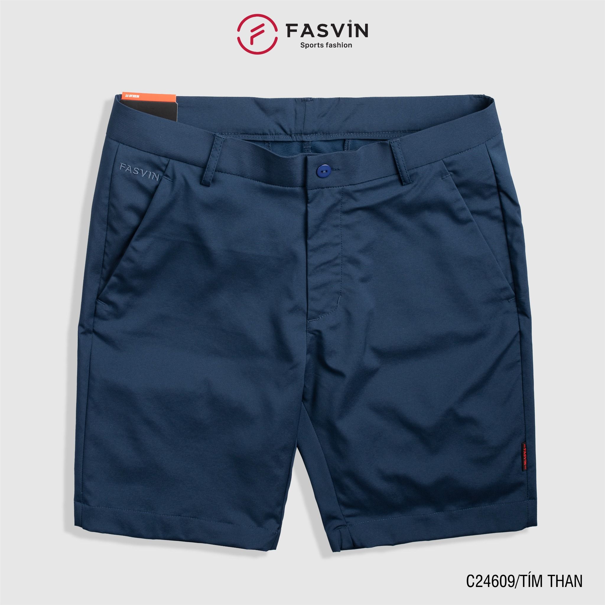 Quần Lửng Nam Fasvin C24609 Vải Gió Chun Dầy Dặn, Nhẹ, Mát, Đứng Dáng Tiện Dụng Dạo Phố Hay Mặc Nhà