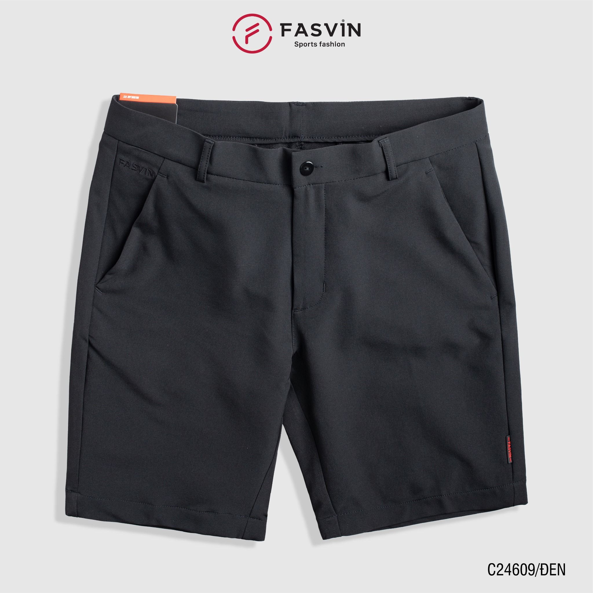 Quần Lửng Nam Fasvin C24609 Vải Gió Chun Dầy Dặn, Nhẹ, Mát, Đứng Dáng Tiện Dụng Dạo Phố Hay Mặc Nhà