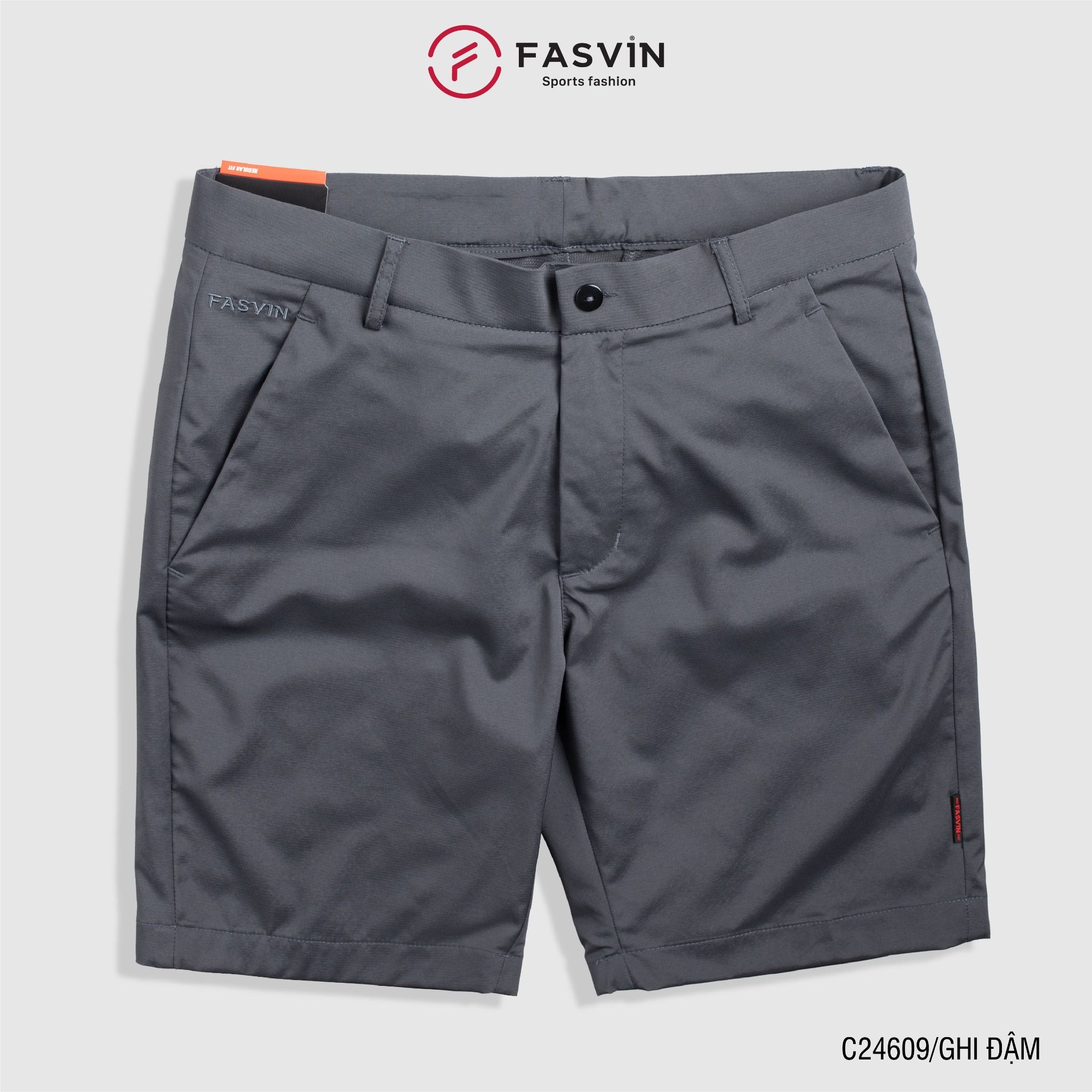 Quần Lửng Nam Fasvin C24609 Vải Gió Chun Dầy Dặn, Nhẹ, Mát, Đứng Dáng Tiện Dụng Dạo Phố Hay Mặc Nhà