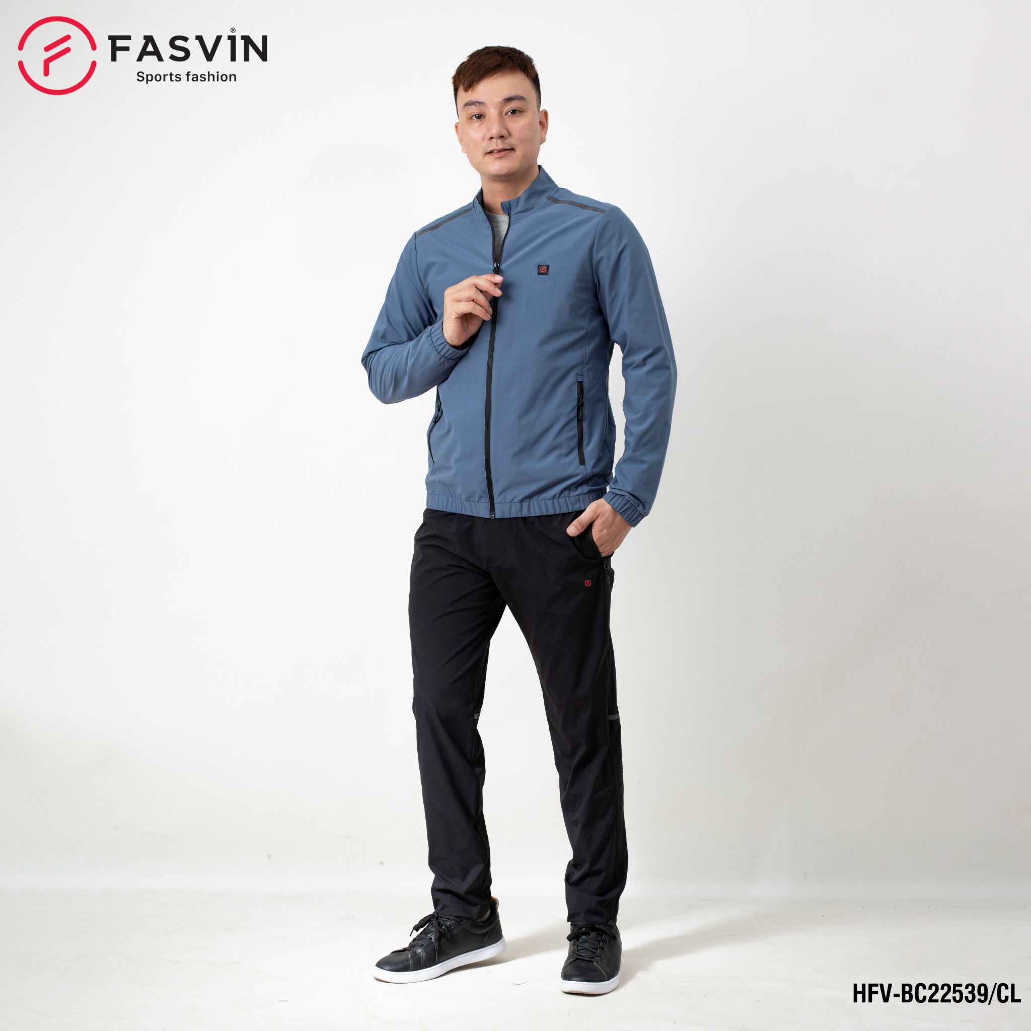 Bộ gió nam FASVIN vải thể thao cao cấp hàng chính hãng BC22539