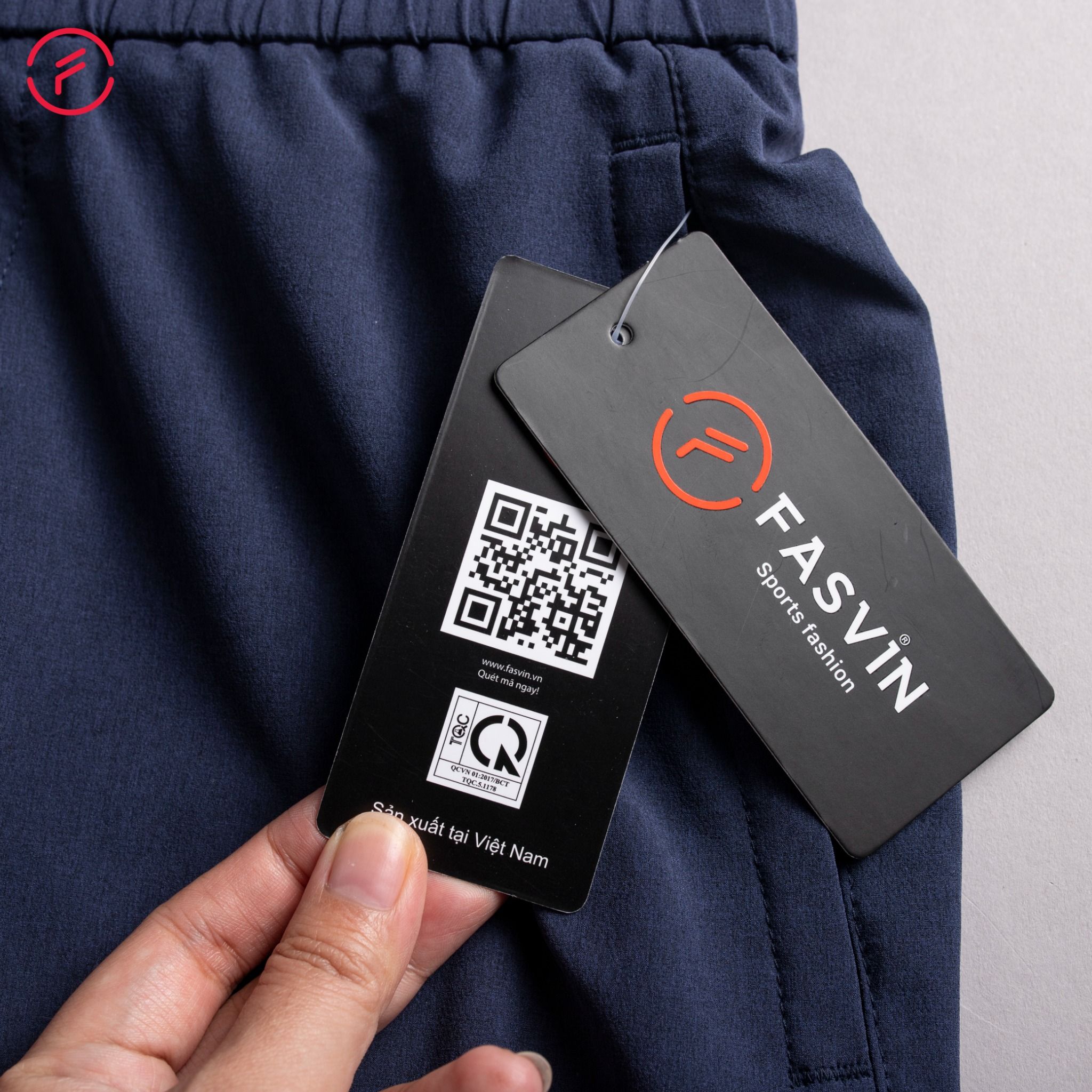 Quần short thể thao nam Fasvin chất liệu cao cấp mềm mịn thoải mái S22509