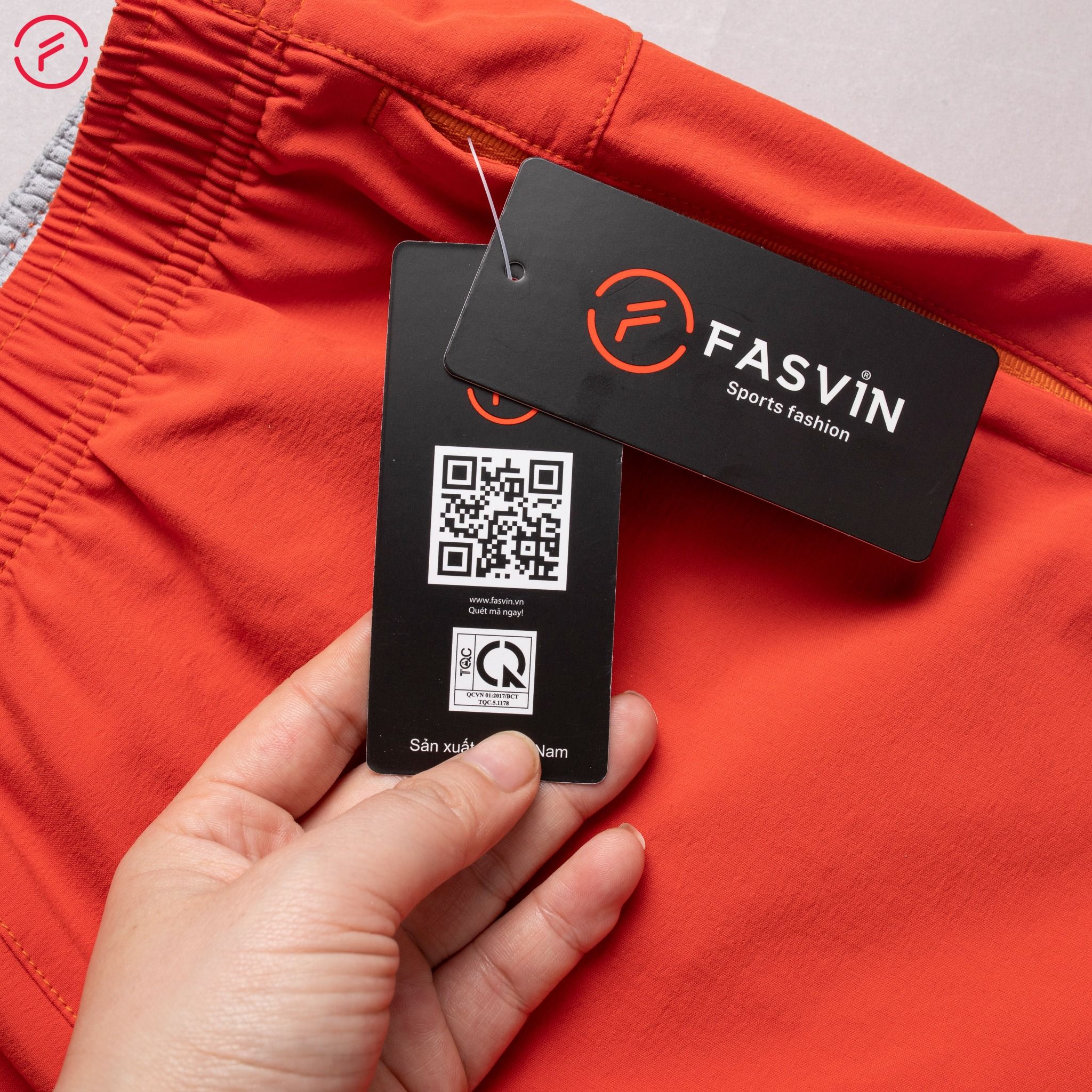 Quần đùi nam ngắn chạy bộ Fasvin R22498 vải Dù Gió nhẹ mát tiện dụng thể thao hay mặc nhà
