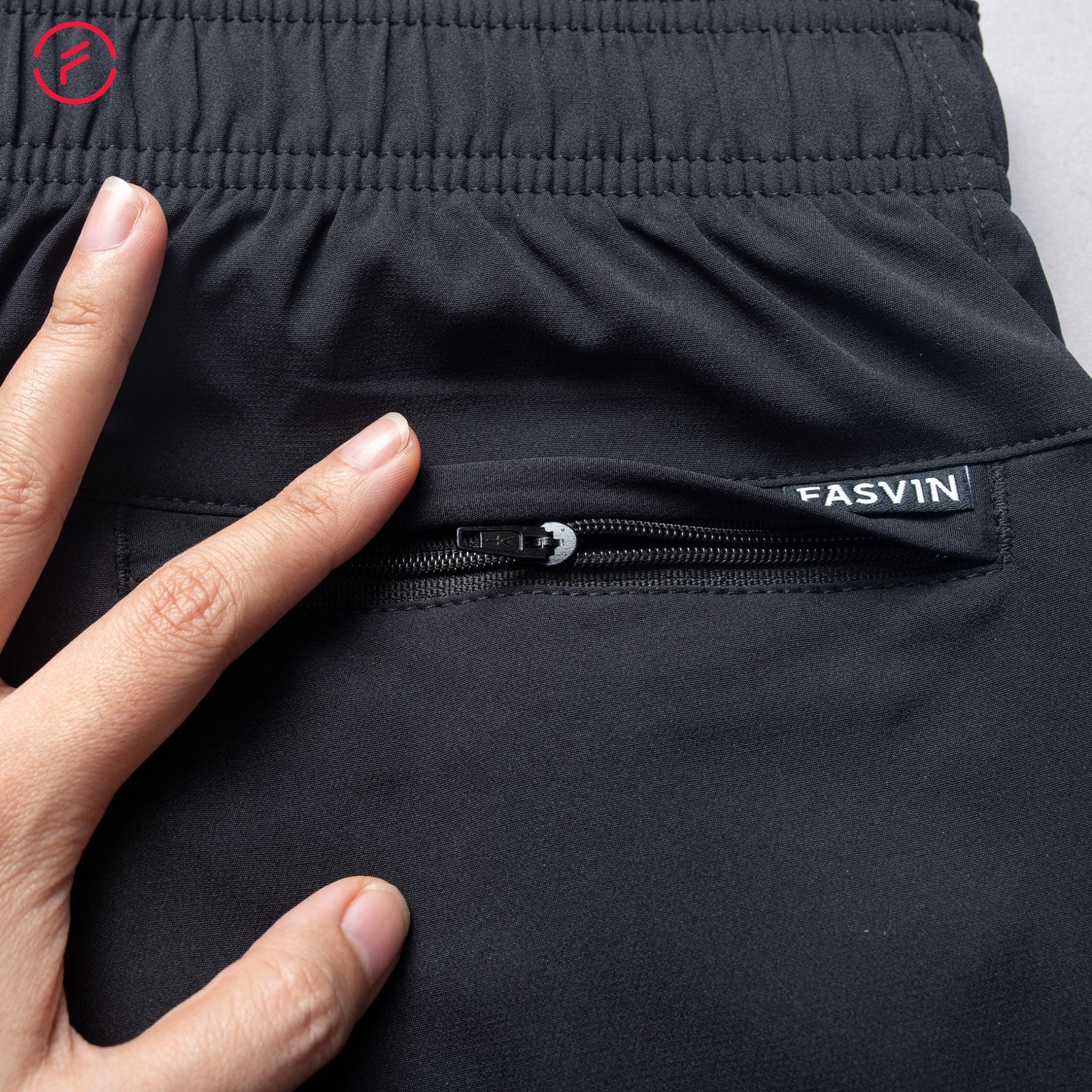 Bộ quần áo thể thao nam FASVIN AB23583 chất vải mềm nhẹ co giãn thoải mái