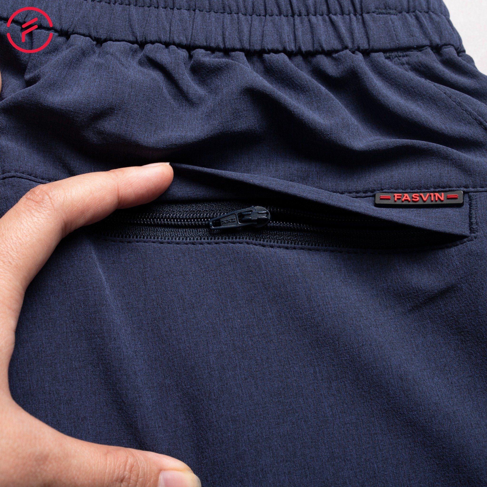 Quần short thể thao nam Fasvin chất liệu cao cấp mềm mịn thoải mái S22509
