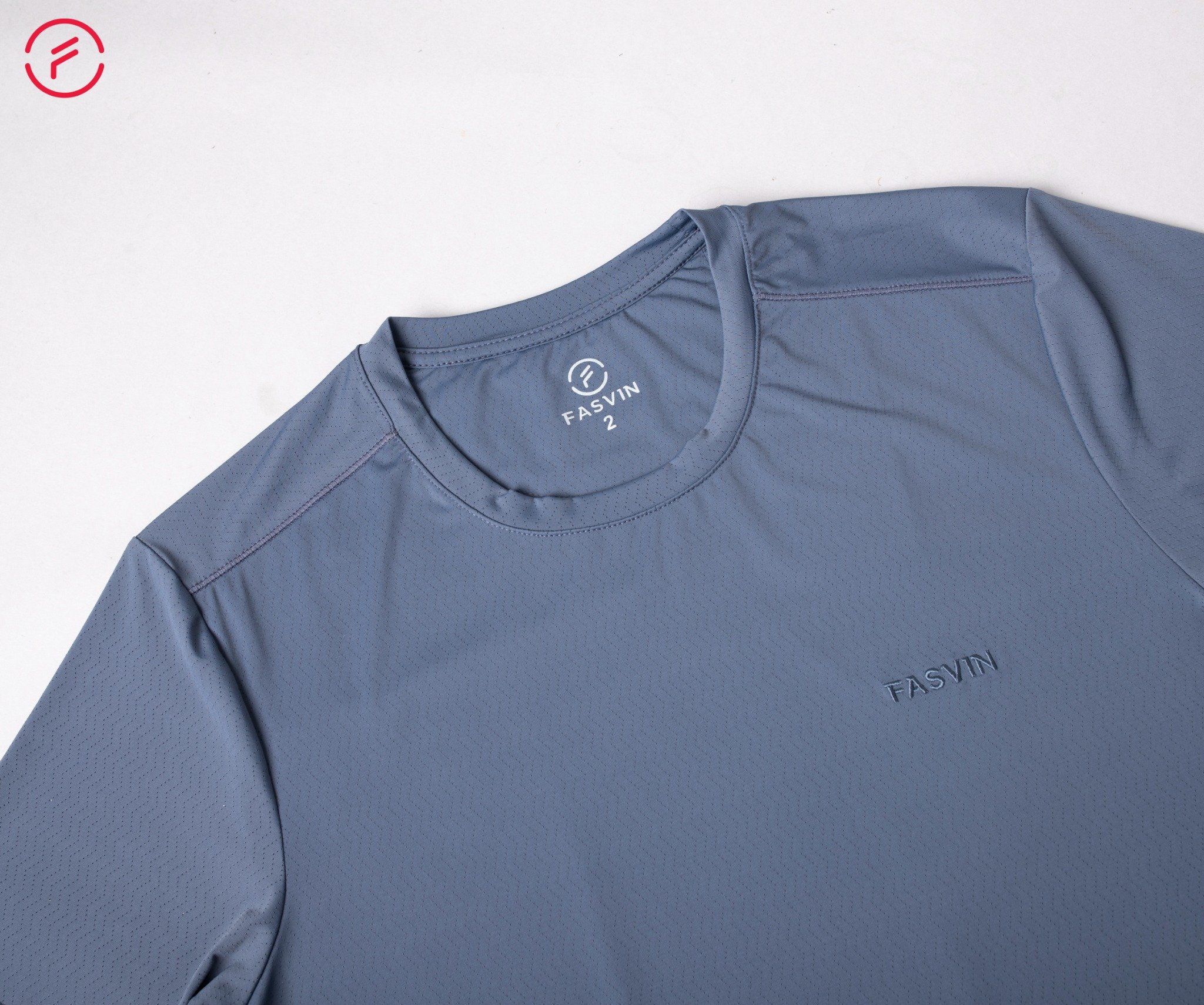 Áo thun thể thao nam Fasvin AHL23566 chất Nylon cao cấp vải mềm mịn thoáng mát thoải mái