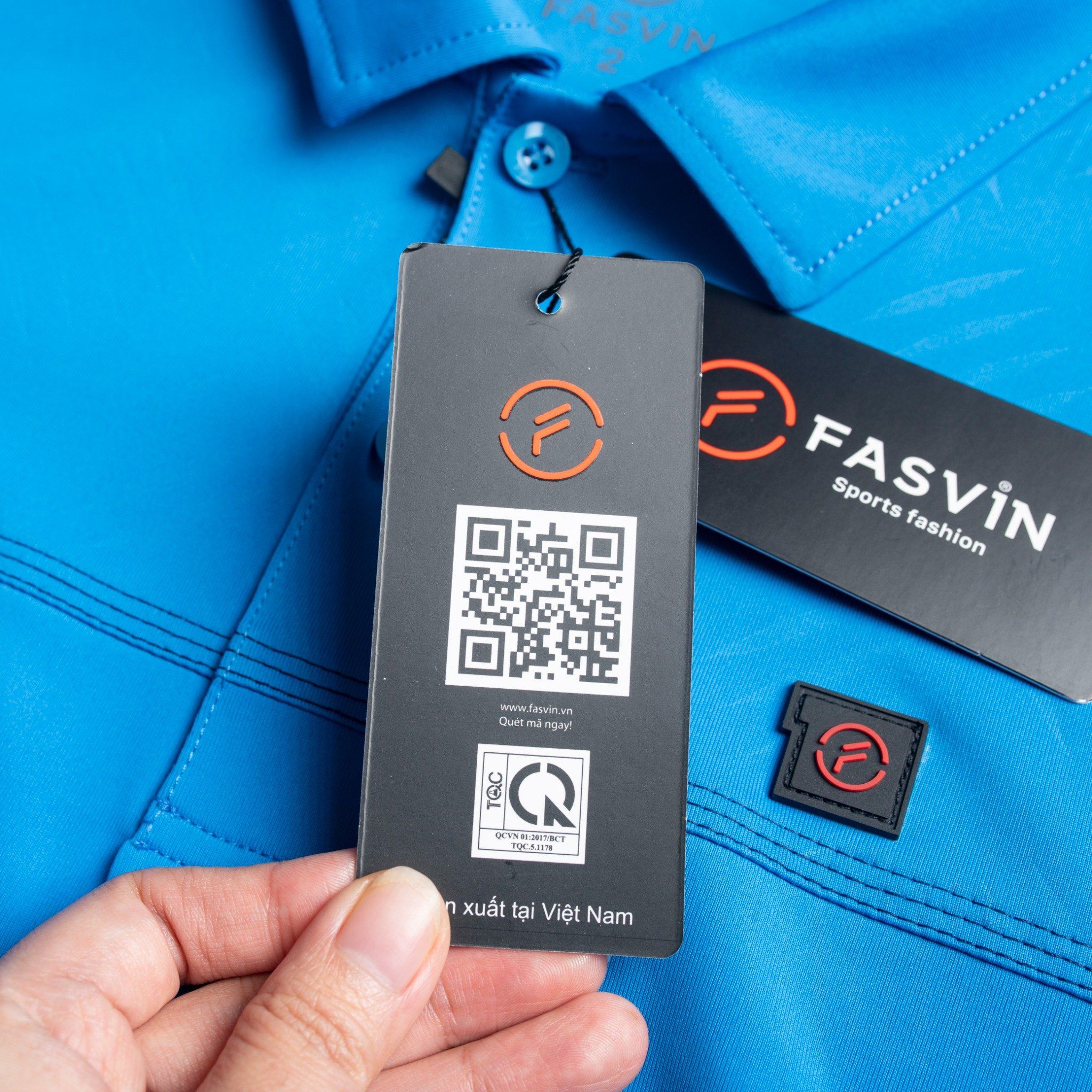 Bộ quần áo thể thao nam FASVIN AB24622 chất vải mềm nhẹ co giãn thoải mái