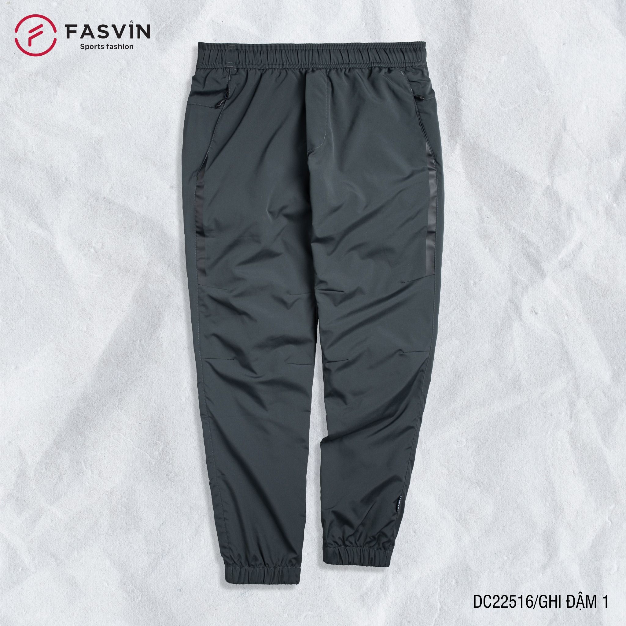 Quần Jogger Gió Nam FASVIN DC22516.HN Chất Vải Và Phom Dáng Đẹp phù hợp đi chơi thể thao hay mặc nhà