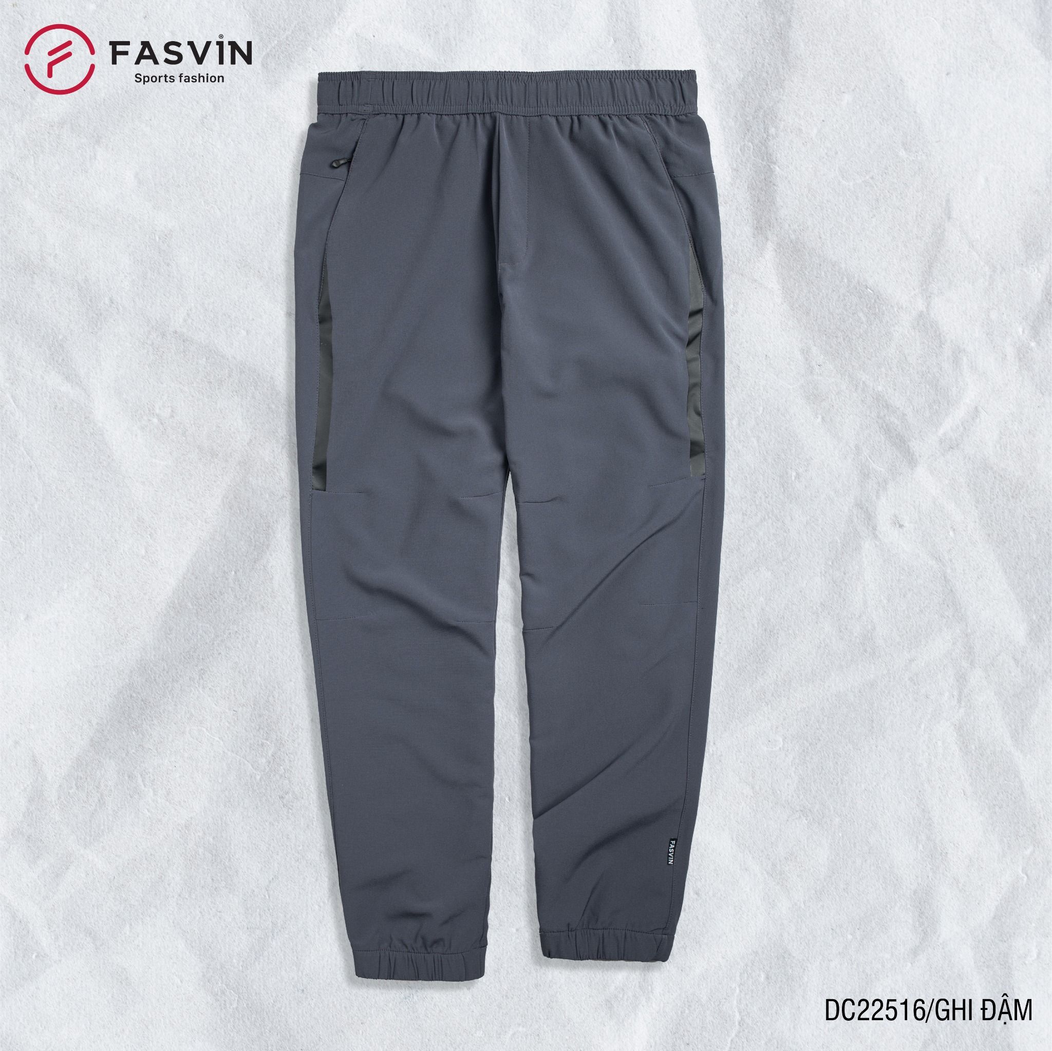 Quần Jogger Gió Nam FASVIN DC22516.HN Chất Vải Và Phom Dáng Đẹp phù hợp đi chơi thể thao hay mặc nhà