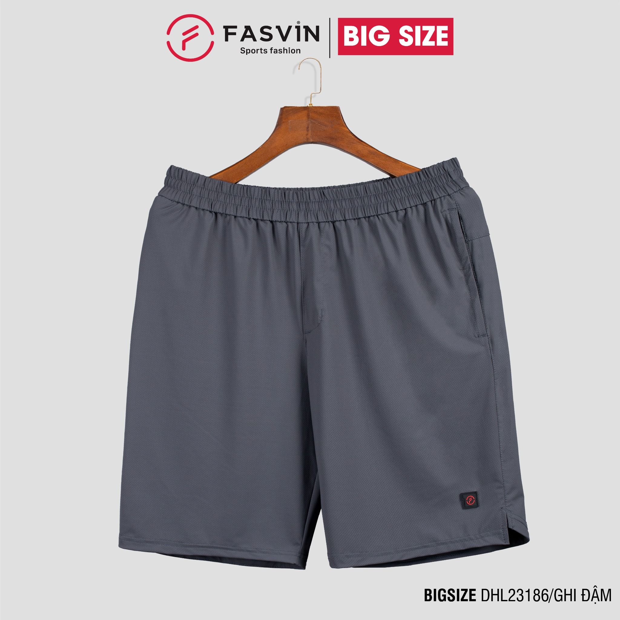Quần Short Nam Bigsize Thun Lạnh Cao Cấp FASVIN DHL23186 Hàng Nhà Máy Chất Lượng Đặc Biệt
