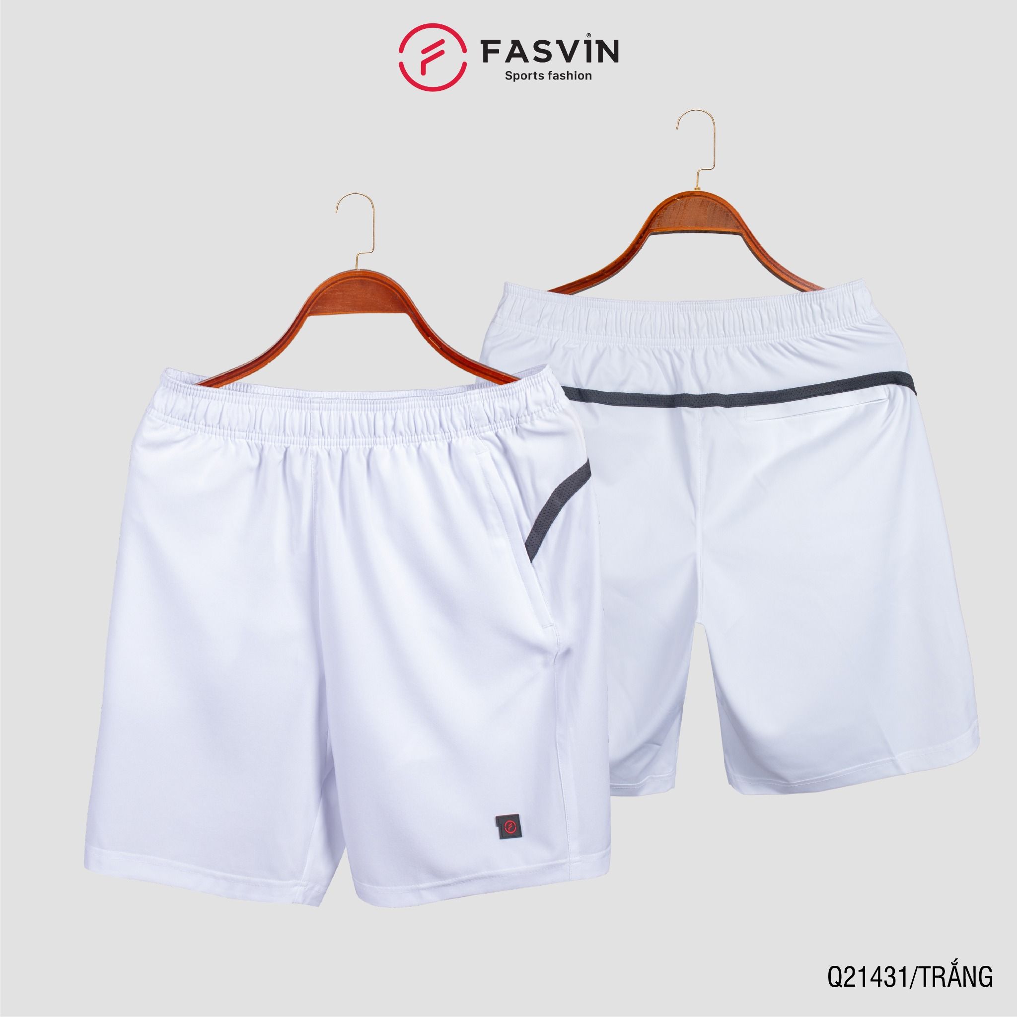 Quần Đùi Nam FASVIN Vải Gió Đẹp Hàng Nhà Máy Chất Lượng Cao Thể Thao Hay Mặc Nhà Q21431